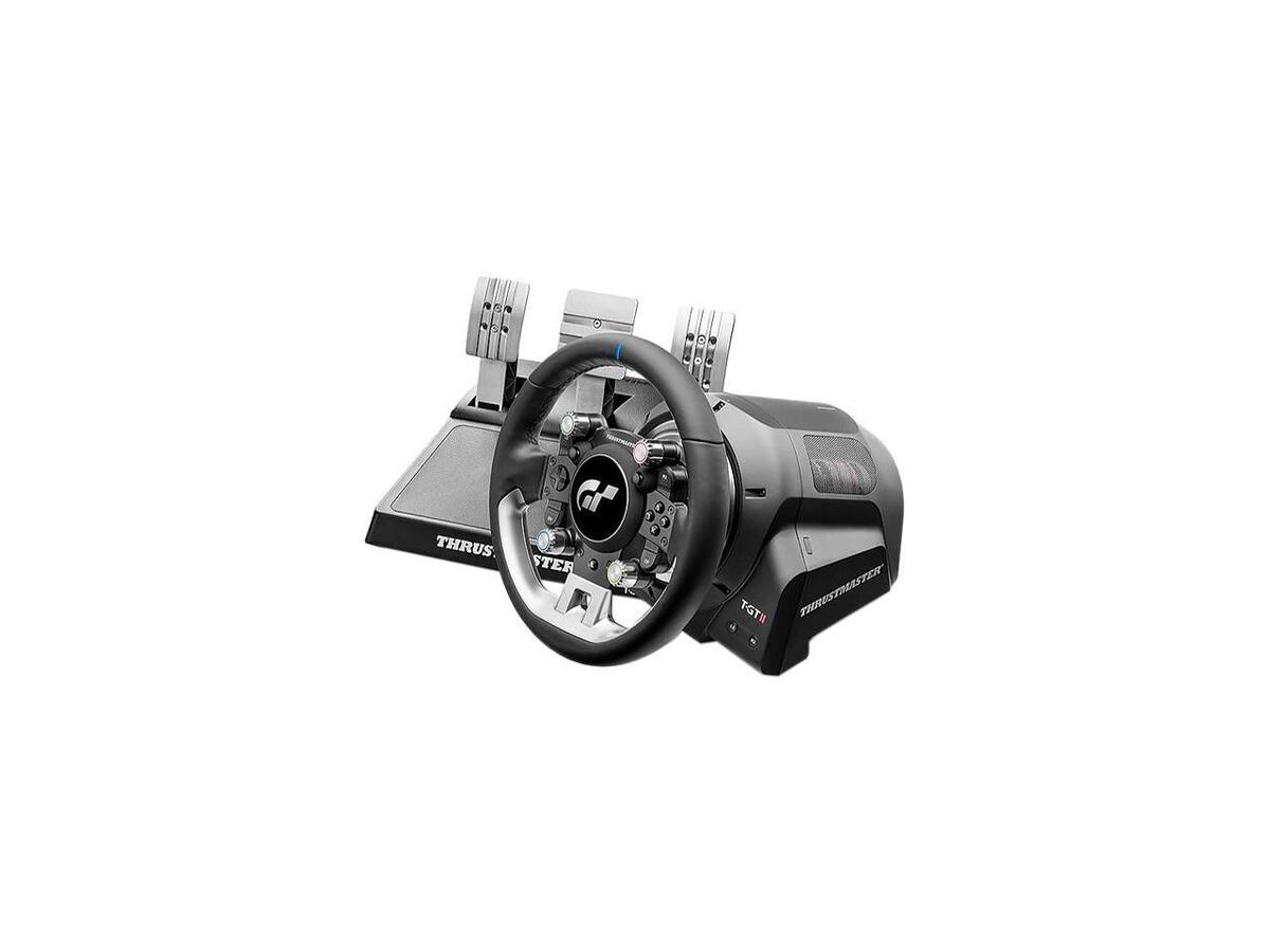 PSK MEGA STORE - Thrustmaster T-GT II Volant + pedalier 4160823 Nero,  Acciaio satinato USB Sterzo Pedali PC, PlayStation 4. 5 - 3362934112028 -  THRUSTMASTER - 600,84 €