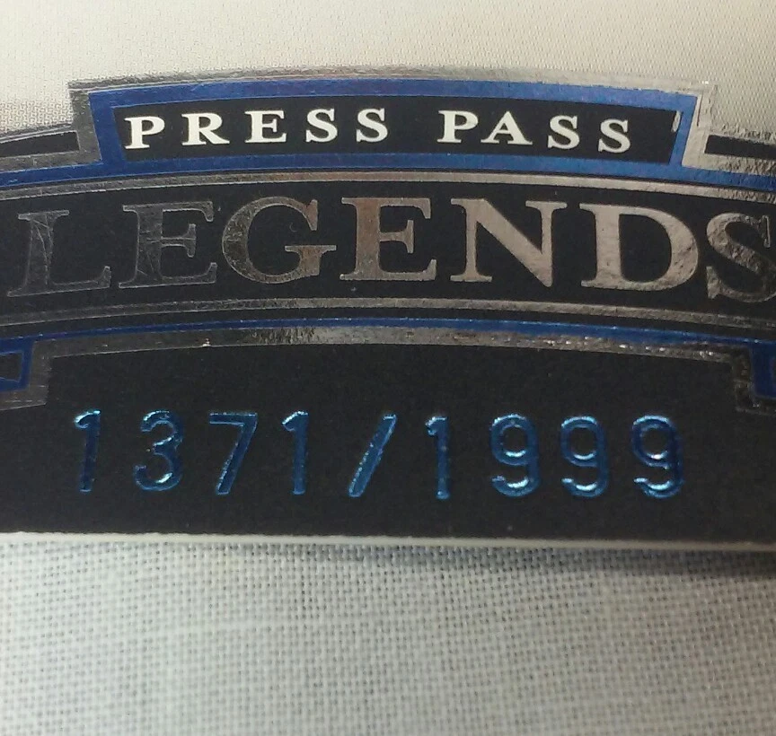 Fred Lorenzen 2006 Press Pass Legends #1371/1999 Checklist Card RARE Nascar - Image 2 of 4