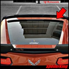 818rc Stancenride Rear Window Spoiler Wcenter Cut Chevy Corvette 2014-2019 C7