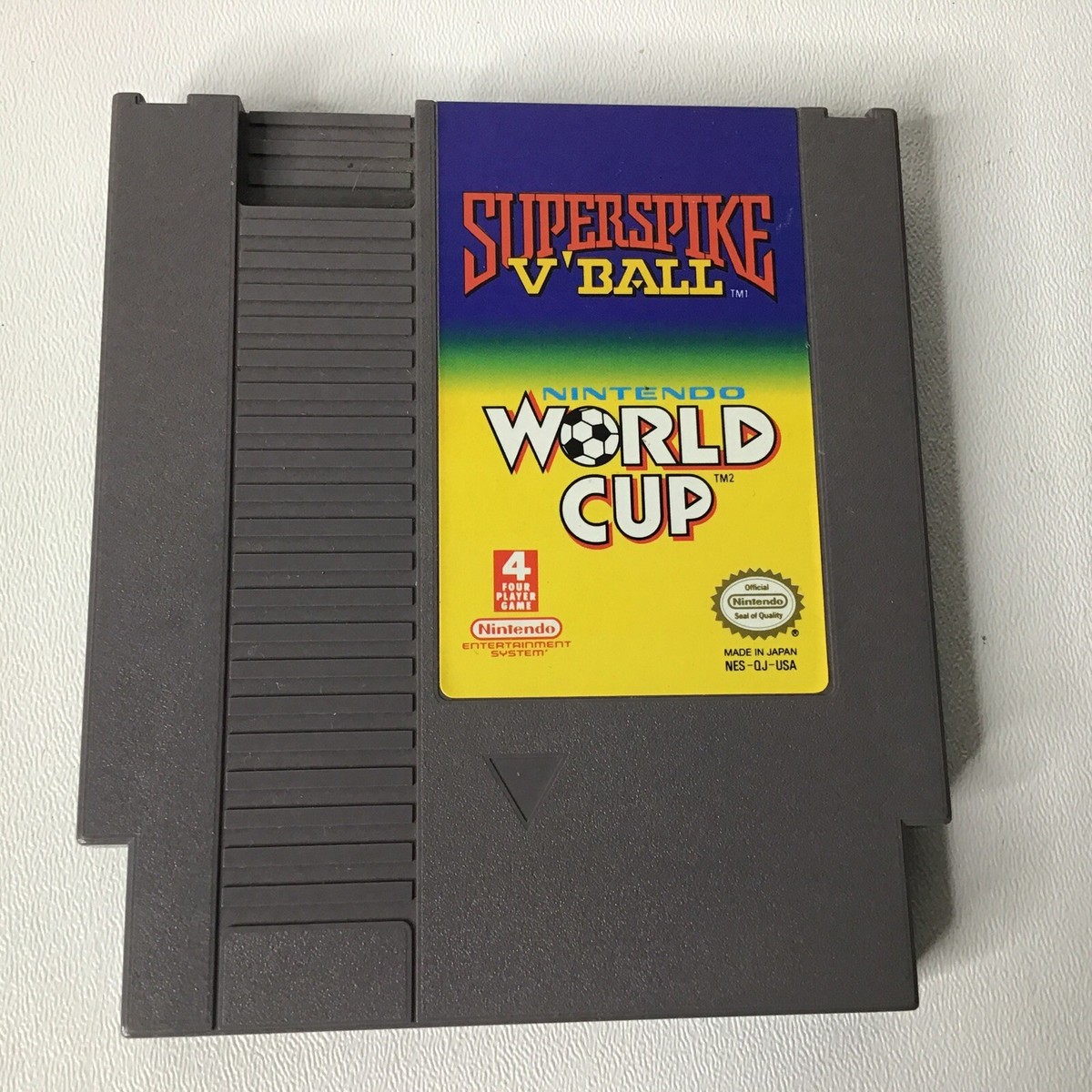 Super Spike V'Ball/World Cup Soccer ORIGINAL NINTENDO NES GAME