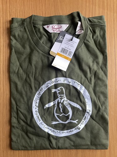 BNWT Original Penguin Graphic Printed T Shirt Cotton S GUARANTEED ORIGINAL - Picture 2 of 6