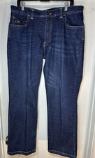 MCR SAFETY FR Relaxed Blue Mens Flame Resistant Work Jeans Size 38x30 CAT2