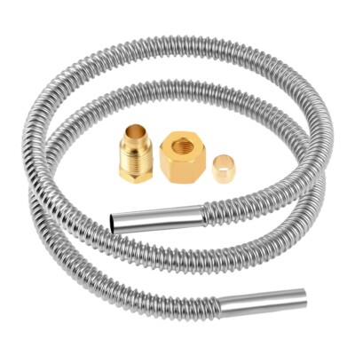 1/4'' Stainless Steel Pilot Burner Assembly Flexible Hose For Robertshaw Baso