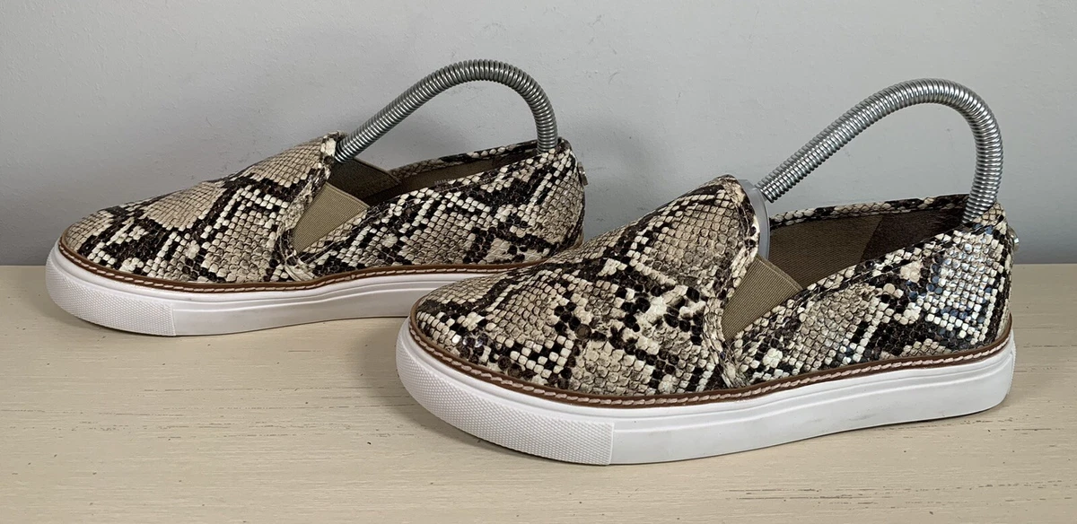 Steve madden snake print loafers 2025
