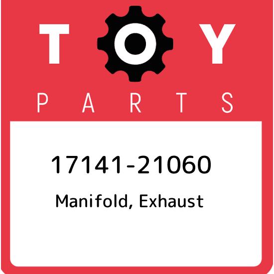 17141-21060 Toyota Manifold, exhaust 1714121060, New Genuine OEM