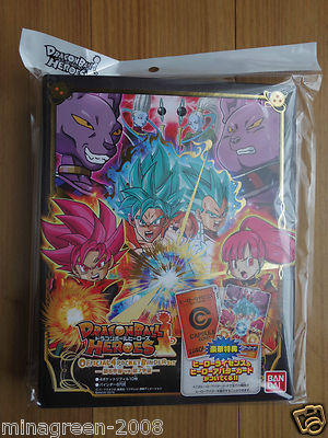 DRAGONBALL HEROES GDM Official Card Binder Avatar Card Set 6th vs 7th  Universe