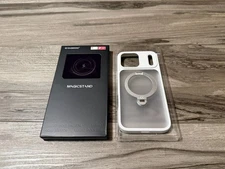 Casekoo Magic Stand Pro Case iPhone 17 Pro Max – Matte White – MagSafe Ring