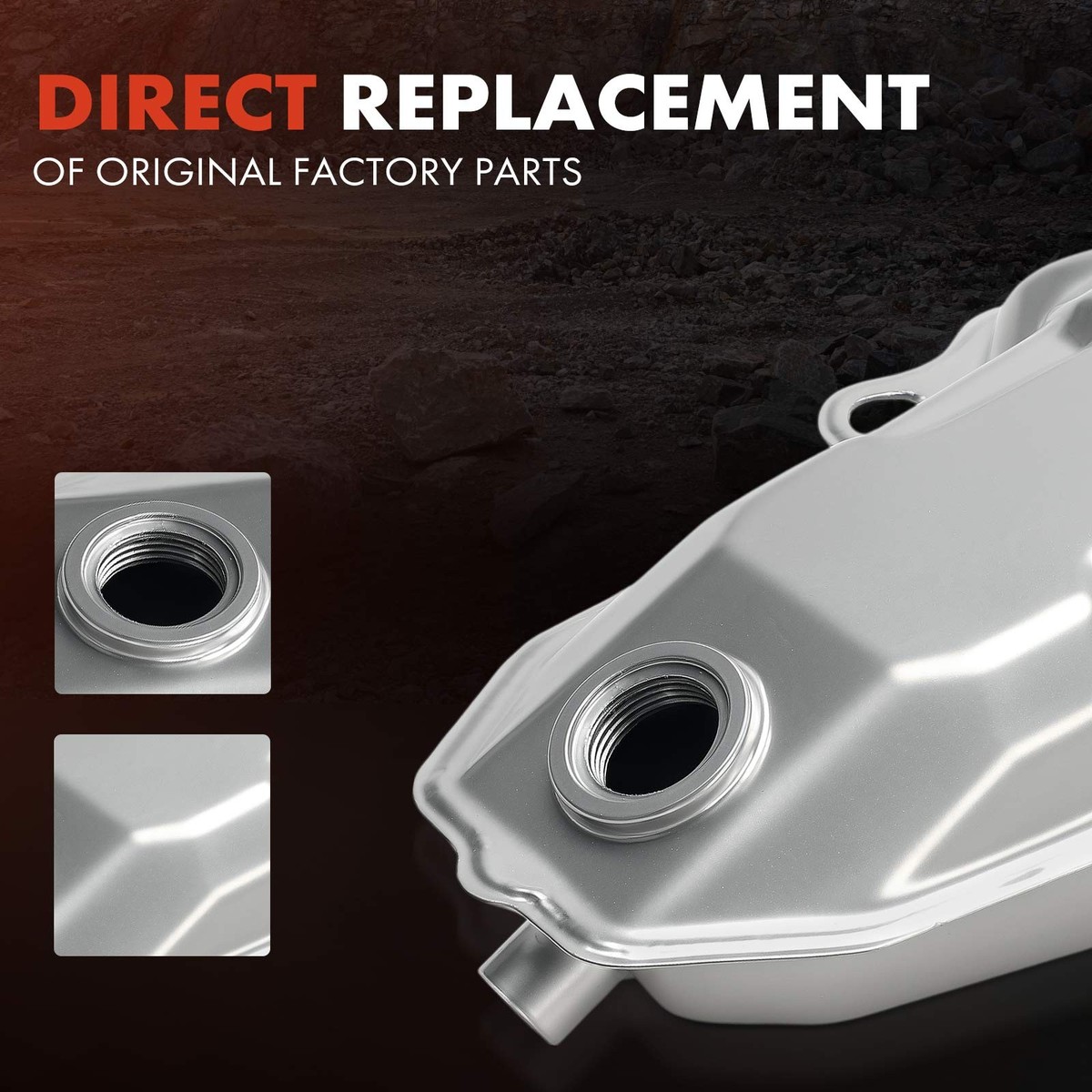 Silver Fuel Tank for Honda Sportrax 400 TRX400EX 2x4 1999-2008