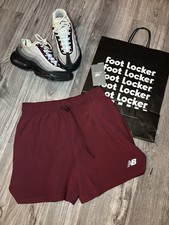 Pantalón Corto Hombre New Balance Borgoña 5" RC Running - Talla Pequeña - Nuevo con Etiquetas 🔥