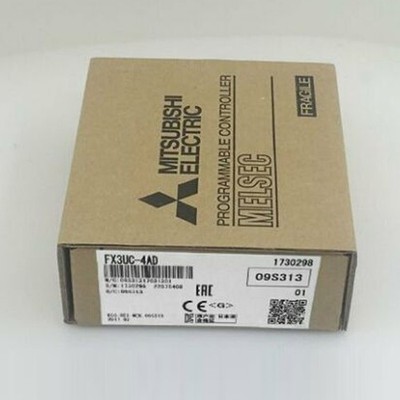 1PC New   FX3UC-4AD Programmable Controller FX3UC4AD Fast Ship *uq