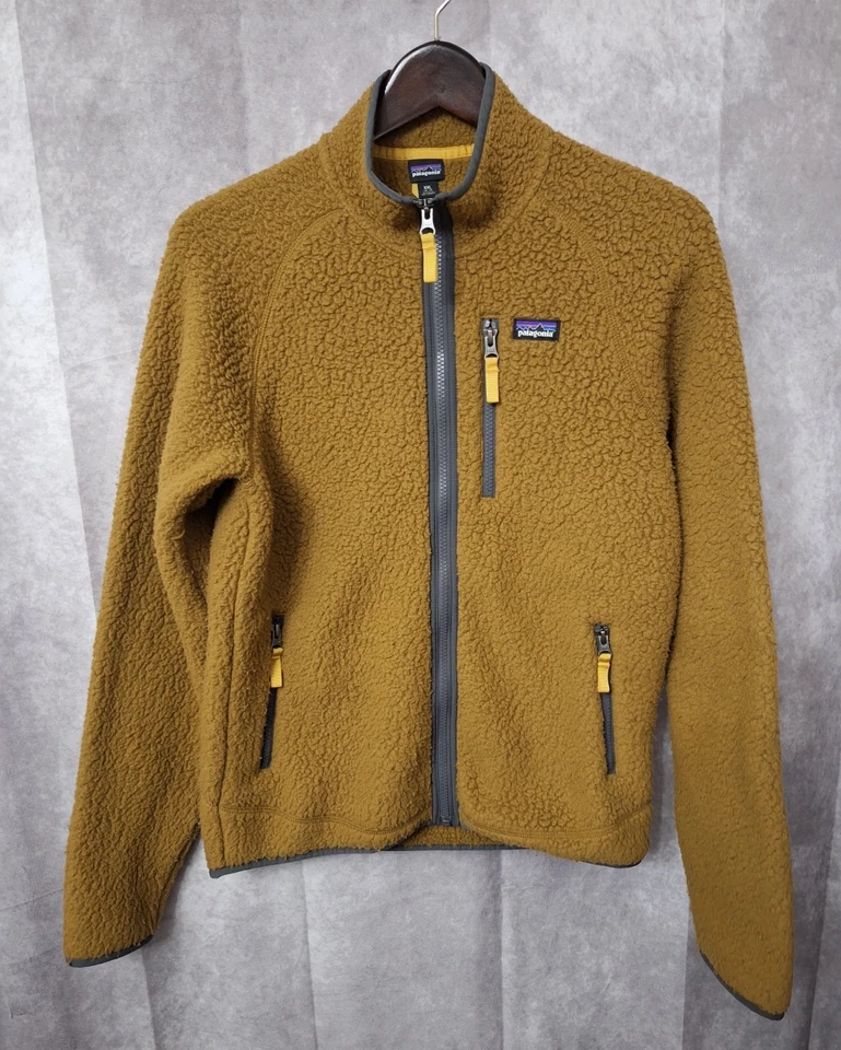 Chaqueta Patagonia Retro Pile Niños XXL 16-18 Mujer Talla M Vellón Cremallera Completa Exterior Foto 2 de 4