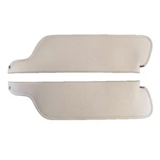 Sun Visor Smooth w/Cardboard White for 59 Ford Fairlane 500 Galaxie, Thunderbird