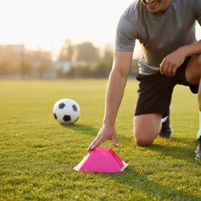 Conos de Entrenamiento de Fútbol Cono de Entrenamiento de Fútbol Ligero Alta Visibilidad