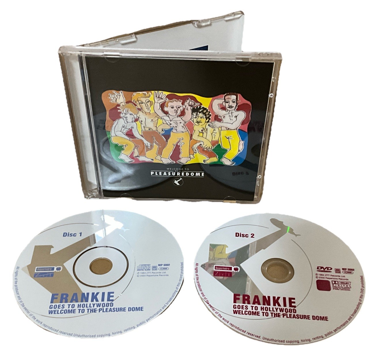 Frankie Goes To Hollywood Welcome To The Pleasuredome 20th Anni Edition Cd + Dvd