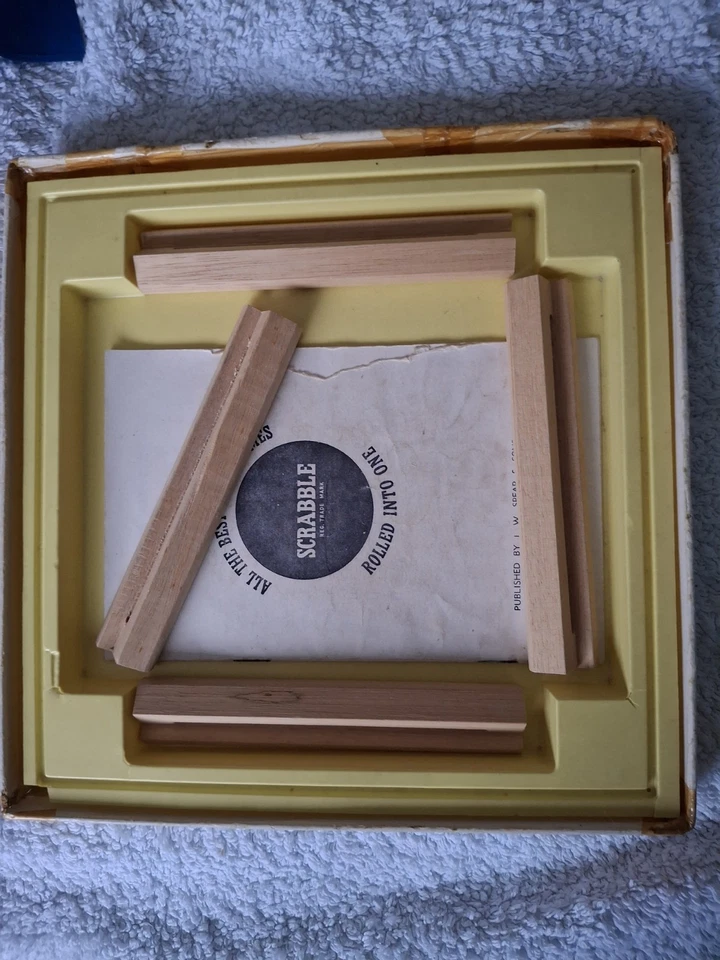 Vintage Collectable Travel Scrabble Spears Games Spears Games - Image 3 of 4