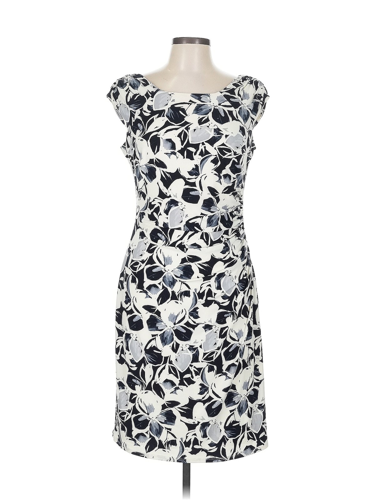 Lauren by Ralph Lauren Women Ivory Cocktail Dress 10