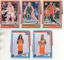 2025 Panini Donruss WNBA Connecticut Sun Team - 5 Cards