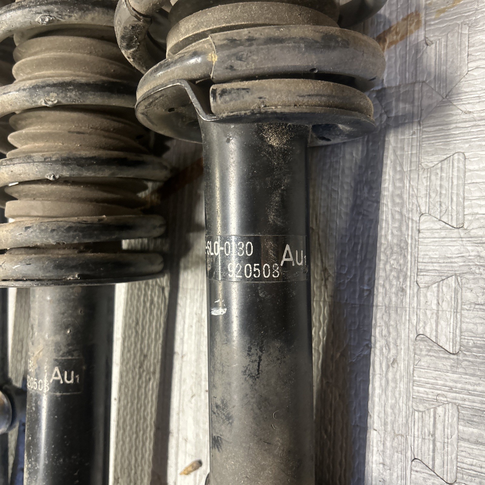 1991-1995 ACURA NSX NA1 SHOCK STRUT COIL SPRING ASSEMBLY OEM Set