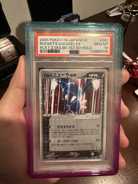 Pokemon Rocket's Sneasel ex PSA 10