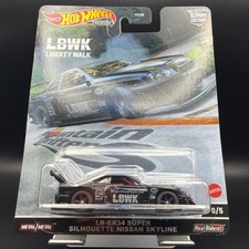 Hot Wheels Lb-er34 Liberty Walk Nissan Skyline Mountain Drifters R34 Chase Lbwk