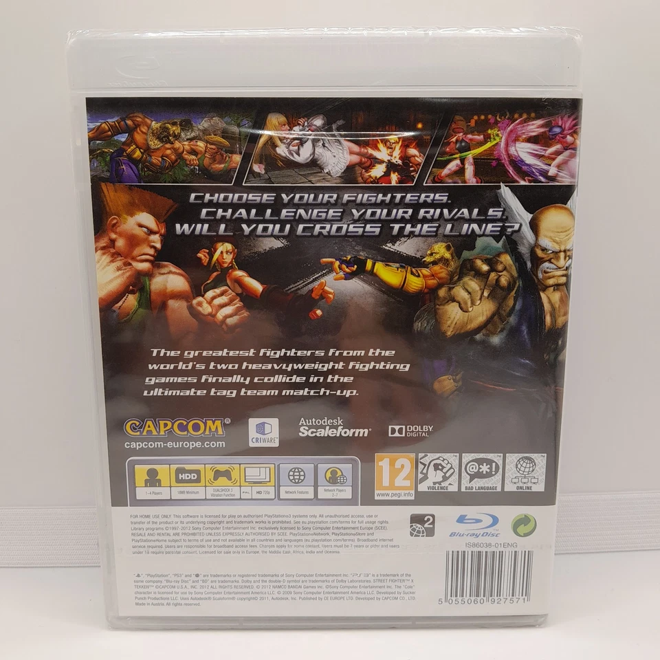 Street Fighter x Tekken | Sony PlayStation PS3 UK PAL | Brand New Sealed Perfect - Image 2 of 4