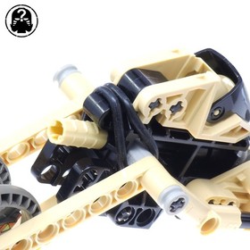 Lego Technic - 8513 - RoboRiders Dust - Complete Retired - Tan Bionicle Figure