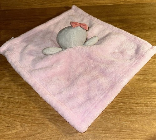 BABY GEAR Rosa Grau Eule Lovey Sicherheitsdecke Plüsch Lovie 13“ 2019 - Bild 10 von 11