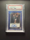 Cameron Thomas 2021-22 Panini Donruss Optic Rated Rookie Auto Blue /49 PSA 9