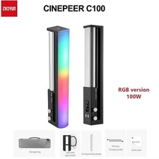 Zhiyun CINEPEER C100 100W RGB LED Videoleuchte 2500-8500K mit Lampenschirm