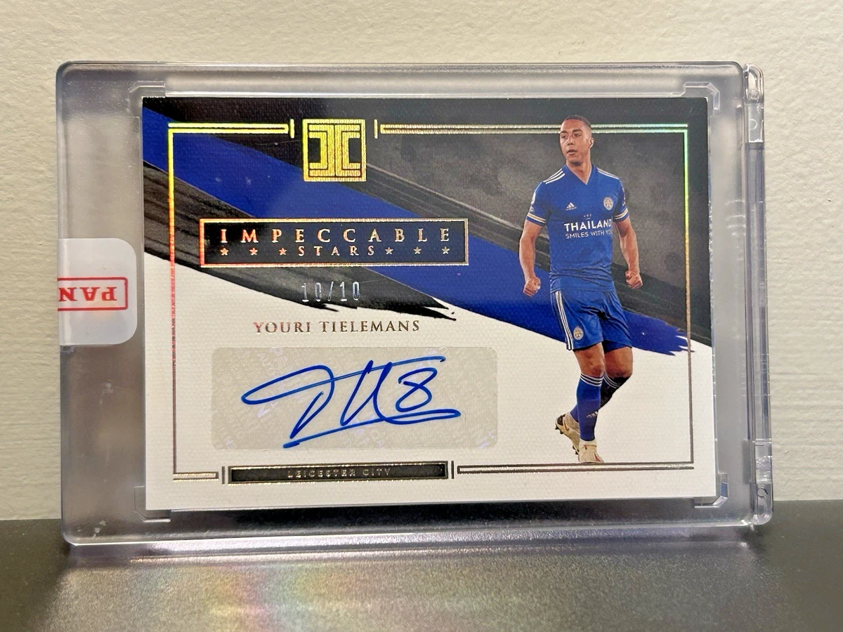2020-21 Panini Impeccable Premier League Soccer Trading Cards for