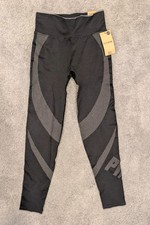 Victoria's Secret Pink Active Seamless Leggings Medium NWT Black Workout Gym