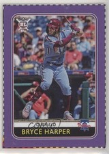 2020 Topps Big League Blaster Box Cards Bryce Harper #B2 a8a
