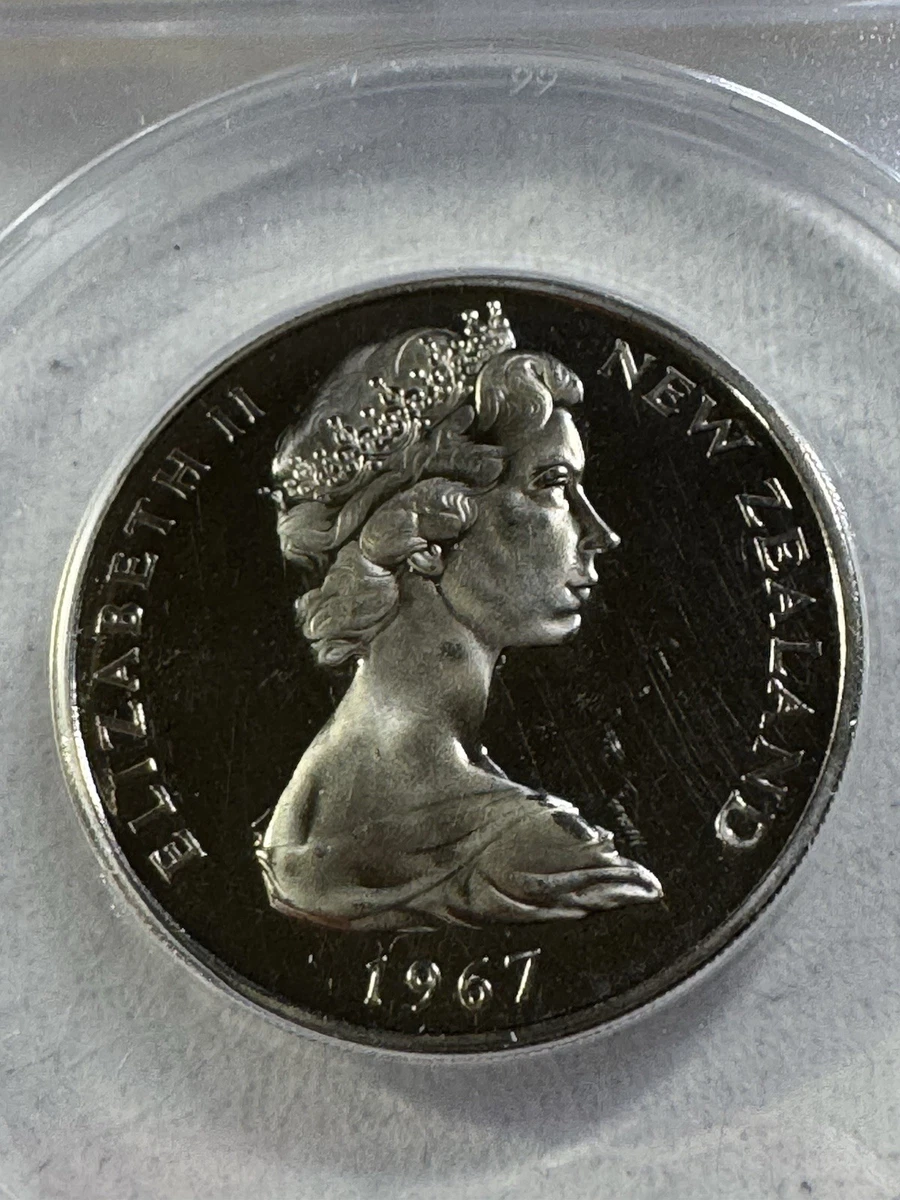 準未使用+　ニュージーランド　1967年　クック船長　10シリング　P-158d 25+ 1967 New Zealand Coins for sale | Updated Oct 2026