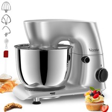 Stand Mixer,6 Quarts,10-Speed Tilt-Head,Kitchen Food Mixer with Stainless Ste...