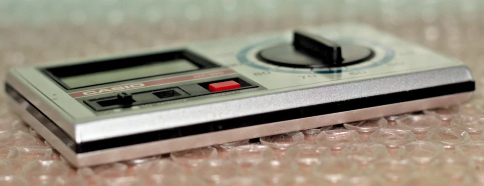 CASIO HT-100 TIMER ALARM DESKTOP WATCH RETRO VINTAGE timer photo darkroom - Immagine 3 di 4