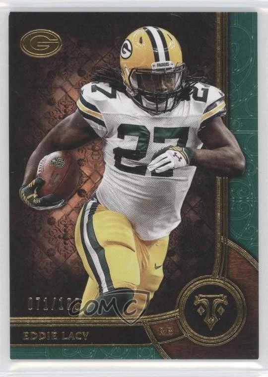 Eddie Lacy trading card