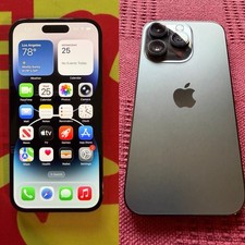 Apple iPhone 14 Pro Space Black  128GB Unlocked BH 🔋🔋82%