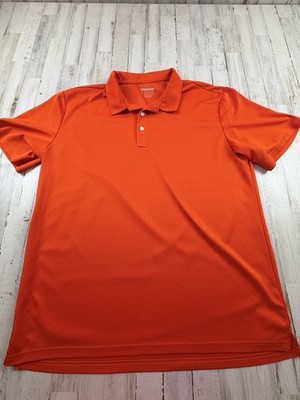 Amazon Best Sellers Men's Polo Shirt Orange XL Dri-fit Short Sleeve Fast Ship