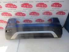 VOLKSWAGEN T CROSS 2019-2023 REAR BUMPER IN BLUE- GENUINE
