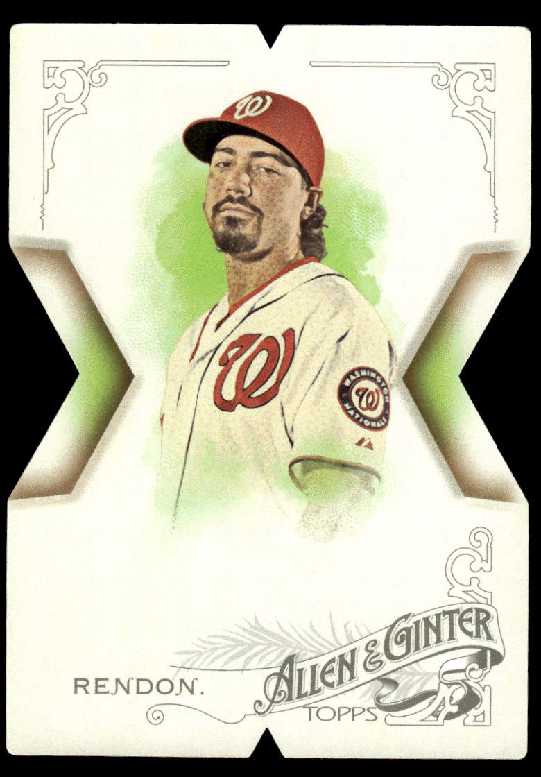 2015 Topps Allen & Ginter #AGX-47 ANTHONY RENDON 10th Diecut