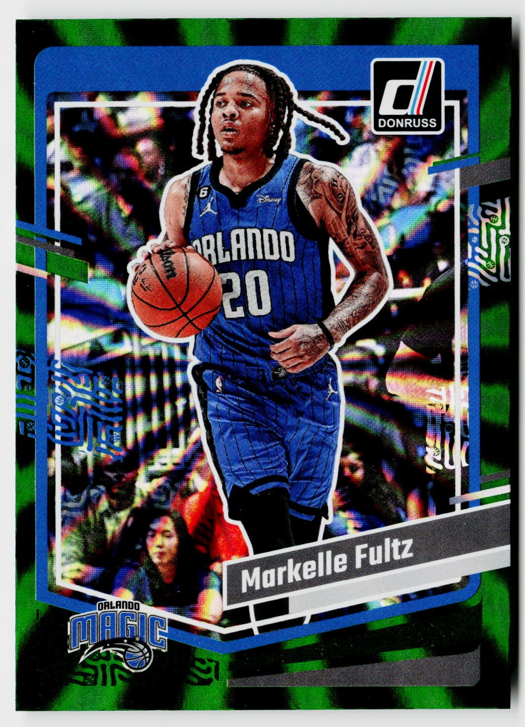 2023-24 Donruss #127 Markelle Fultz Green Laser Holo