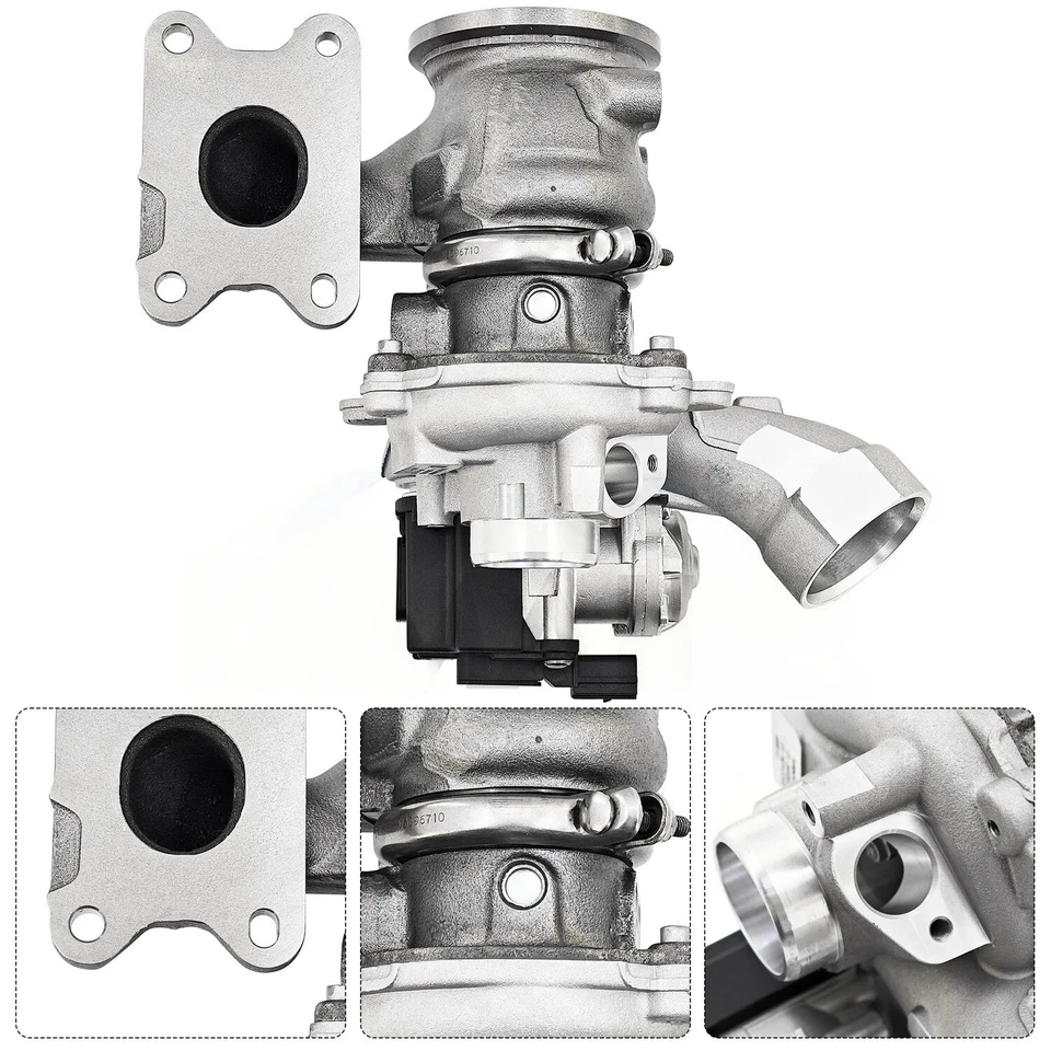 Turbocargador 04E145721BX para VW Golf Jetta Polo 1.4 TSI Turbo 04E145721B Foto 3 de 4