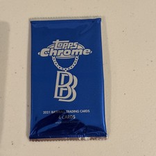 2021 Topps Chrome Ben Baller Edition Baseball Hobby Pack - SEALED