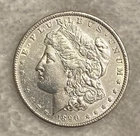 1890-P Morgan Silver Dollar 90% Silver Circulated Very Good Condition