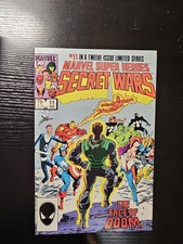Marvel Super-Heroes Secret Wars #11 Vf/Nm Key (Marvel Comics March 1985)