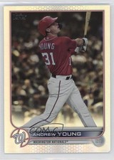2022 Topps Series 2 Rainbow Foil Andrew Young #404 6x9