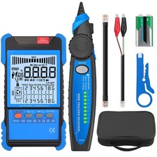Network Cable Tester with NCV, Poe Cable Tracker Ethernet Cable Finder for Ca...
