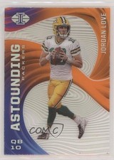 2020 Panini Illusions Astounding Orange Jordan Love #A6 0g27