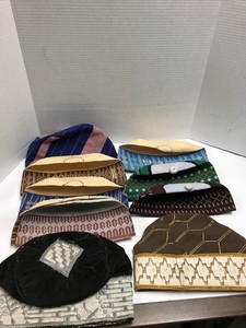 Vintage Embroidered Muslim KUFI Prayer Hat Cap Lot of 10