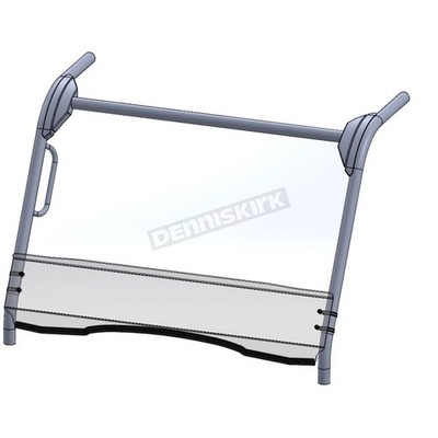 Direction 2 Clear Front Short Windshield - MULEMXWS1102GP